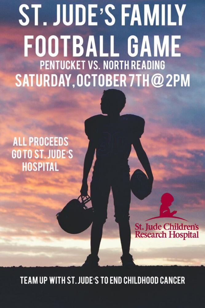 Pentucket to Host Football Game to Benefit St. Jude’s