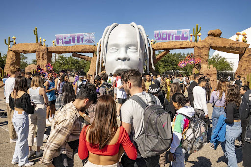 HOUSTON, TEXAS - NOVEMBER 05: Fans during 2021 Astroworld Festival at NRG Park on November 05, 2021 in Houston, Texas. (Photo by Erika Goldring/WireImage)