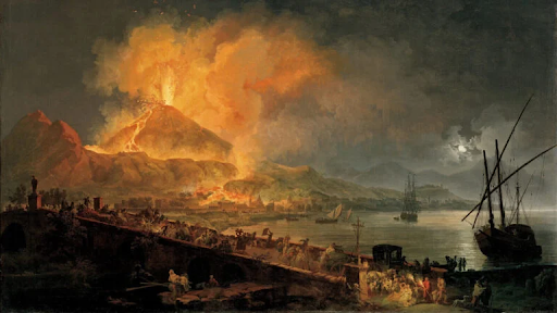 (Photo Source: Pierre-Jacques Volaire, Eruption of Mount Vesuvius, 1777)