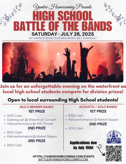 Battle of the Bands 2025- Yankee Homecoming